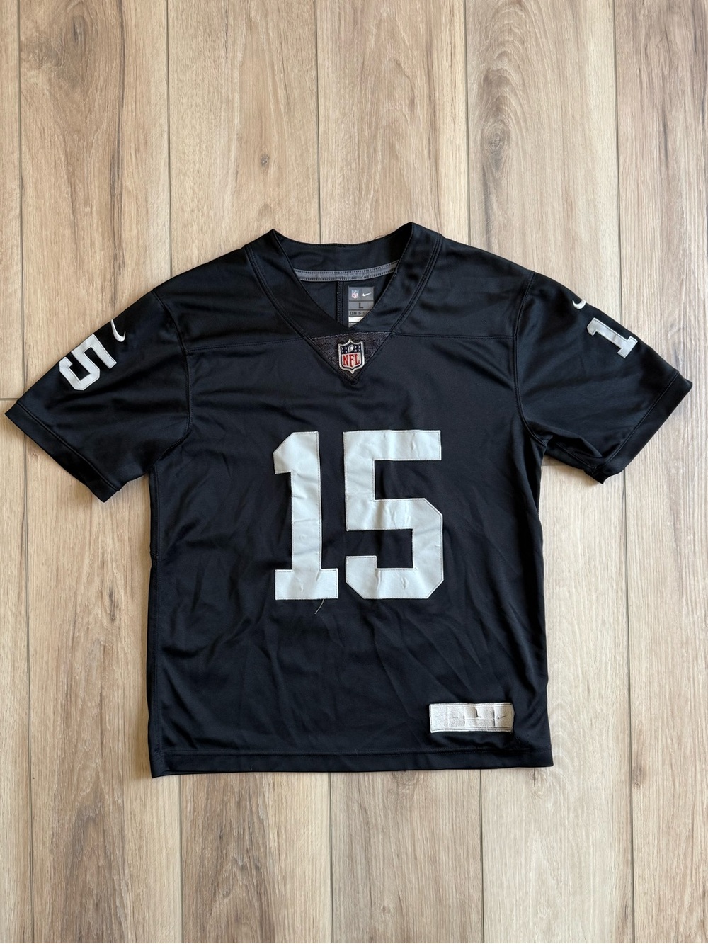 Vintage Youth Official NFL Michael Crabtree Stitched Raiders Jersey